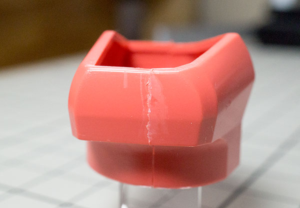 超硬スクレーパー削り