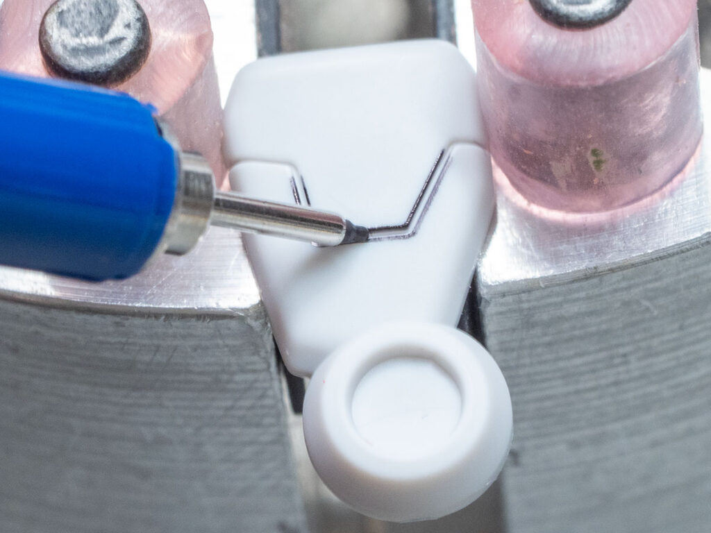 入らないペン先