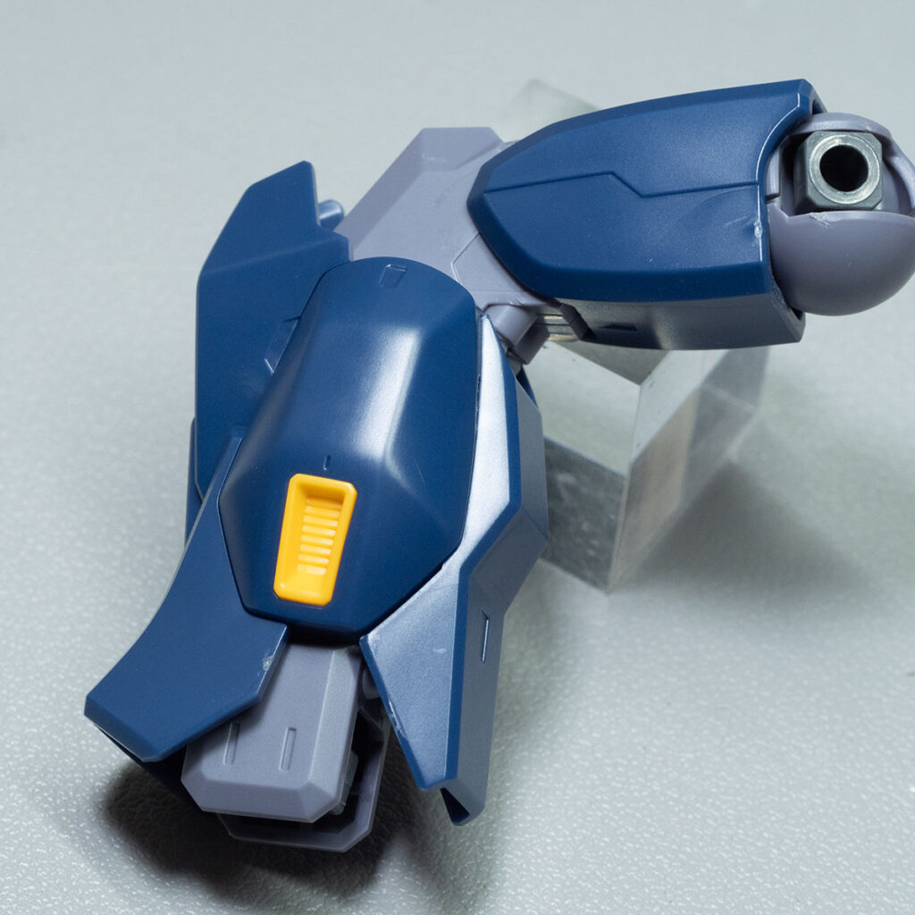 HGガンダムマーク２脚部つや消し前