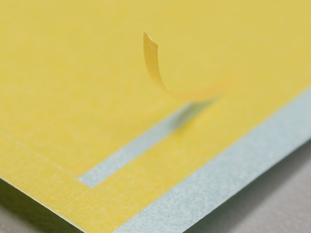 カット目剥がし