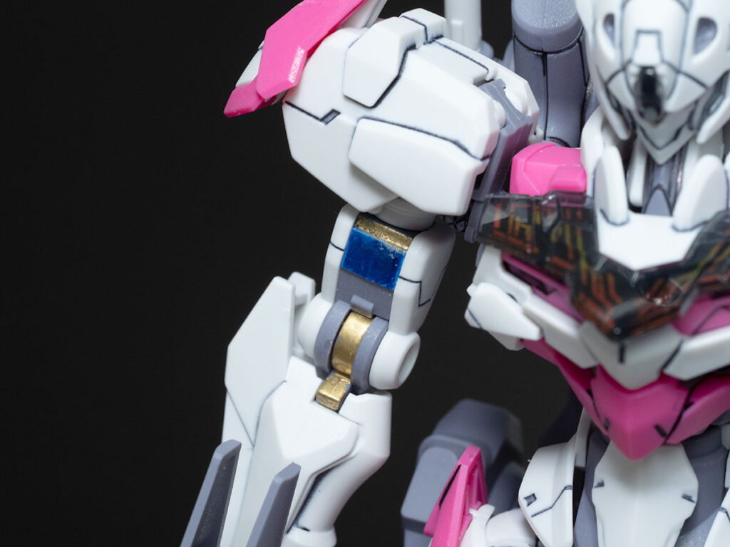 HGガンダムルブリスバストアップ塗装後
