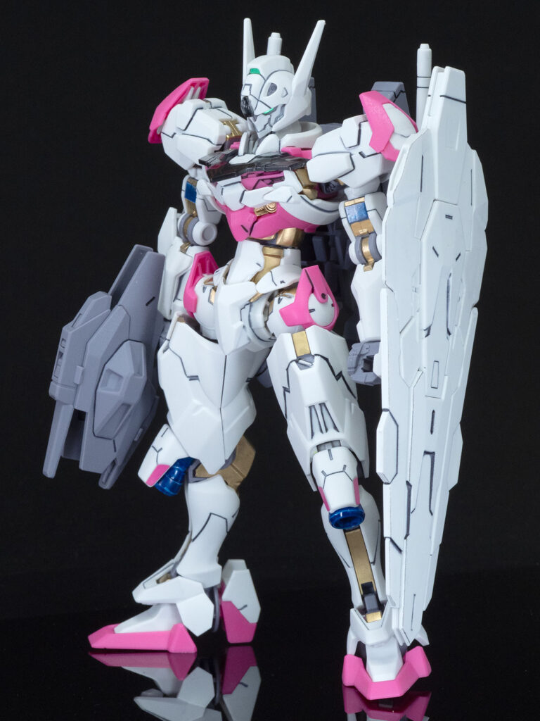 HGガンダムルブリス部分塗装完成