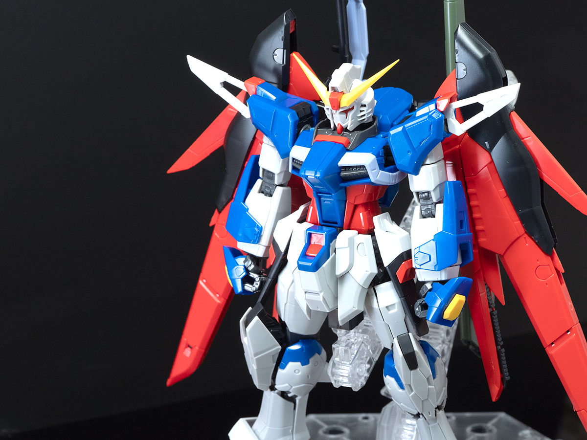 RGデスティニーガンダム パチ組みレビュー｜難易度・色分け・組みやす