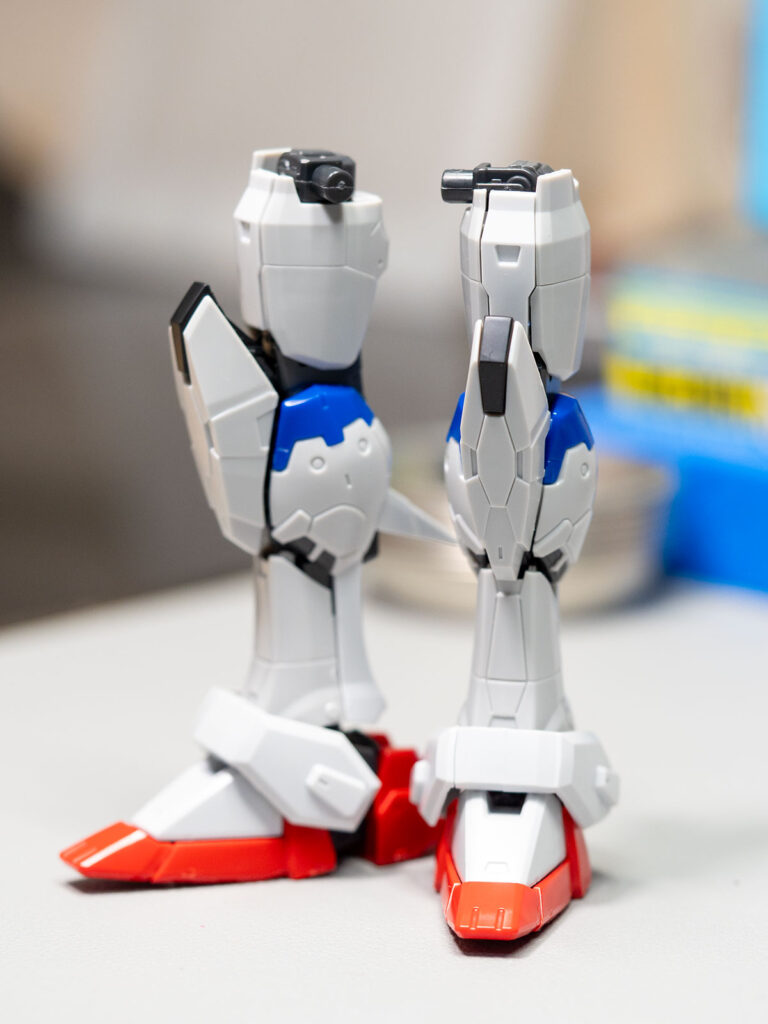 RGデスティニーガンダム脚部